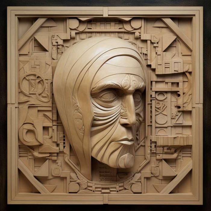 نموذج ثلاثي الأبعاد لآلة CNC 3D Art 